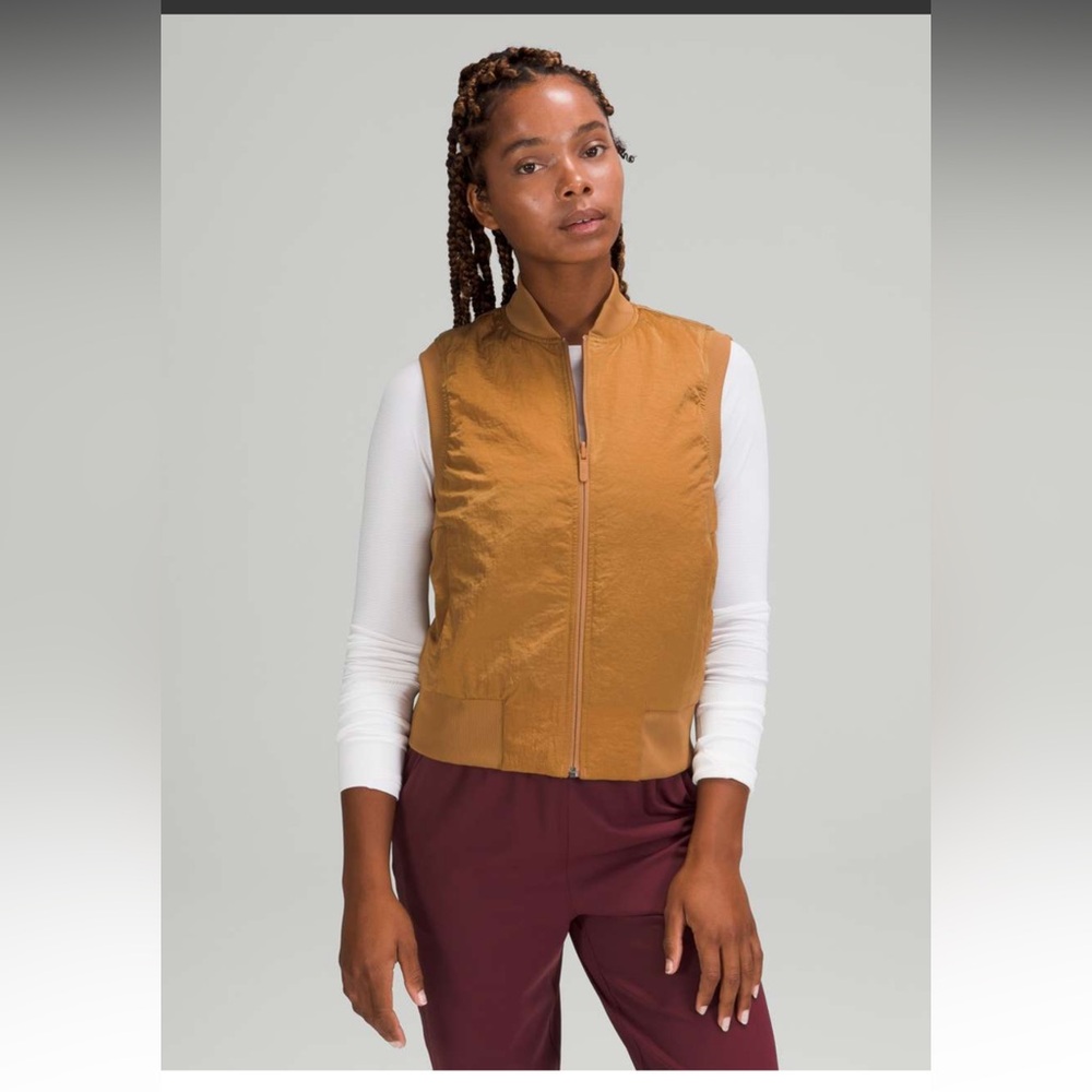Lululemon Non-Stop Bomber Vest C6